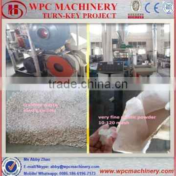 Waste Plastic PVC Pulverizer, Plastic Recycling Pulverizer machine