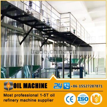 20TPD High quality Soya Oil refinery equipment /Sunflower Oil Refinery machine/Palm Oil Refinery plant