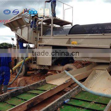 Ghana Hot Sale Alluvial Sediment Washing Mobile Gold Washing Machine With High Pressure Spray Bars photo-4