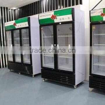 Hot sale good quality commercial glass door display coolers