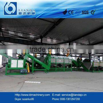 Waste PE PP Plastic Film Crushing Washing Recycling Line photo-3