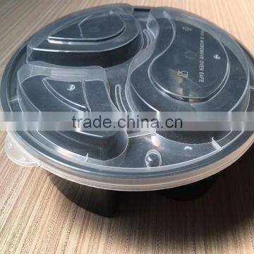 Wow Unbelieveable New 3 Compartment Food Container of Food Grade PP Material photo-2