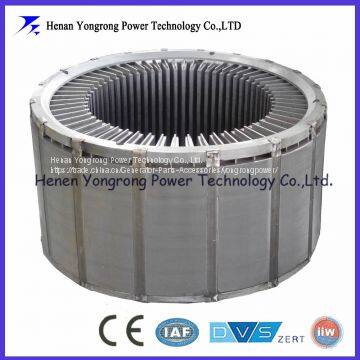 Explosion proof motor stamping stacked stator