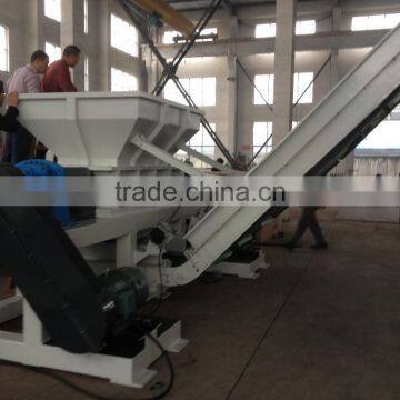 Waste Recycling Plastic Twin Shaft Shredder photo-4
