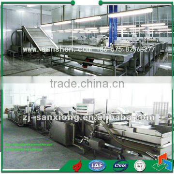 vegetable&fruit freezing processing line