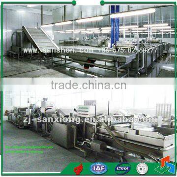 Vegetable&fruit Freezing Processing Line