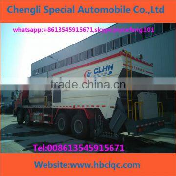 Sinotruck Howo 8*4 For Road Construction Crushed Stone Seal Synchronous Chip Sealer photo-4