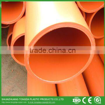 Orange pipe for electric protecting