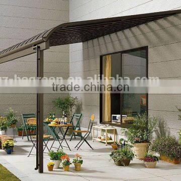 garden furniture gazebo with polycarbonate shed and Elegant design for hot sale