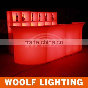 Bar Nightclub Popular Color Light Plastic LED Furniture