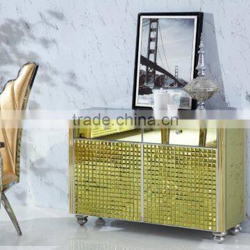 Elegant 304 Stainless Steel TV Cabinet And Coffee Table photo-5