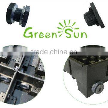 2016 New Design GreenSun High Quality Rooftop Planter/Green Roof Planter/roof Greenning Planter/HydroMoss Rooftop Planter photo-4