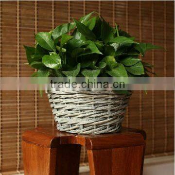 100%handmade craft exquisite wicker decorated flower girl baskets