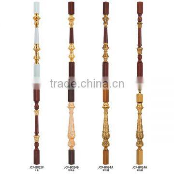 Luxury Design Indoor Color Coated Aluminum Stair Railing Baluster photo-6