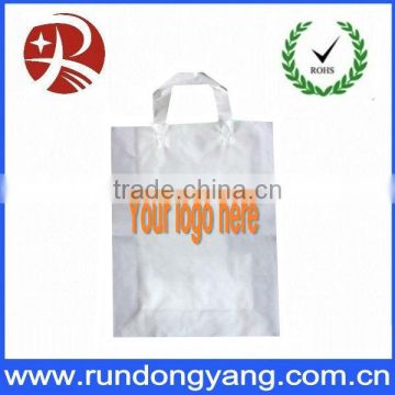 Plain Custom Printing Plastic Shopping Tote Bag for Wholesale