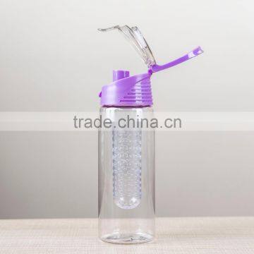 BPA Free Private Label Bottom Loading Fruit Infuser Water Bottle photo-3
