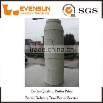 5PC Rattan Material Stacking Sofa Set Patio Wicker Furniture photo-2