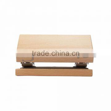 Office Stationery Wooden Paper Hole Punch Machine photo-3