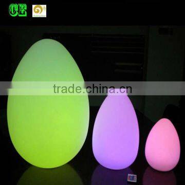 good gift-LED colorful egg light/Color Changing Led Light egg/tumbler egg shape color changing light