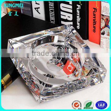 Crystal Glass Cigar Ashtray for Business Gifts photo-6