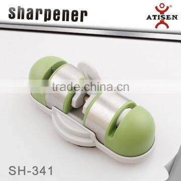 HOT NEW DIAMOND CERAMIC 2 STAGE KITCHEN KNIFE SHARPENER WITH VACUUM SUCTION photo-3