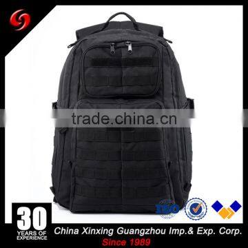 black tactical army backpack with MOLLE system large 40L multi-functional bag