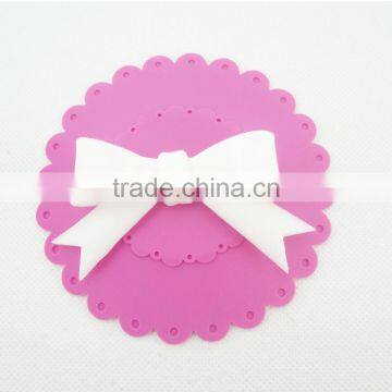 Cute Bowknot Shaped Silicone Watertight Cup Lids Mug Lid Cover Lids photo-4