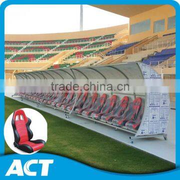 VIP Team Shelters and Dugouts for Football, Hockey and Rugby