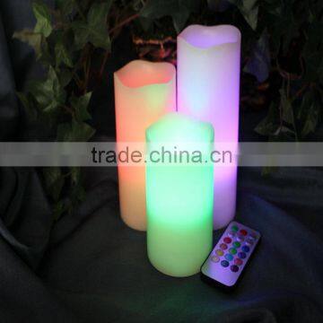 Hight Quality Multi-color Battery Operated Led Frameless Candle Light With Remote 2016 photo-4