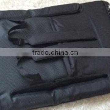 Black Portable Lazy Quilted Chair Sports Stadium Seat photo-4