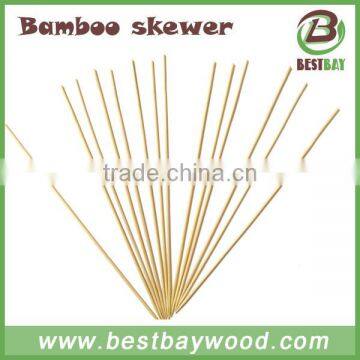 Factory Hot Sell Bamboo Bbq Skewer,bamboo Skewer 40cm photo-2