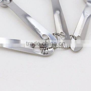 4pcs Stainless Steel Cooking Tool Measuring Spoon Set photo-3