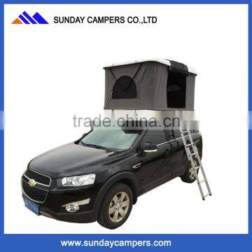 Waterproof Tent House Camping Trailer Roof Tent Hard Shell Manufacturer photo-2