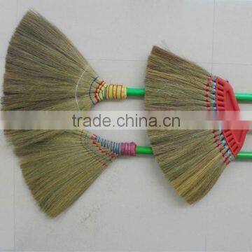 Natural Silver Grass Straw Broom photo-6