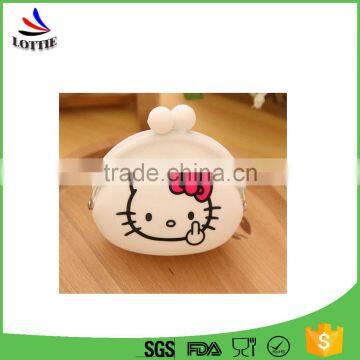 2016 Hot Sale New Design Children Gifts Colorful Silicone Purse Wallet With Custom Made Printing LOGO photo-5