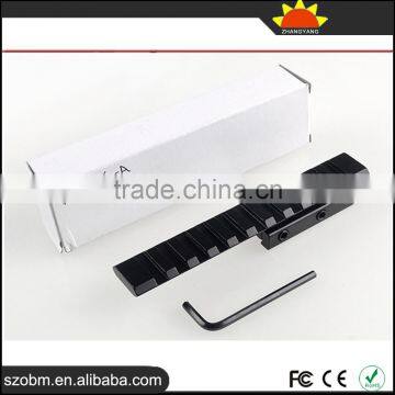 D0026-A Tactical Flashlight Scope Gun Mount Weaver Rail 11mm Convert to 21mm Adaptor photo-2