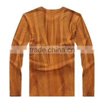 Factory Wool Knitting Pattern Crew Neck Winter Men Sweater photo-2