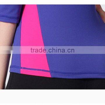 2016 Top Sports Top Long Sleeve Two Colors Yoga Fitness Shirts Quick Dry Yoga Wear photo-4