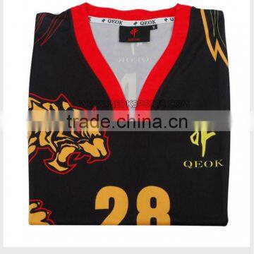 custom 100% Polyester applique embroidery basketball jersey for team club school