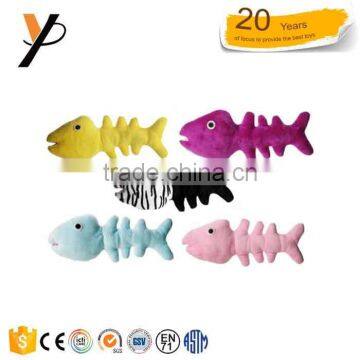 Fish like interactive custom plush toy for dog pet