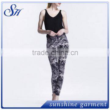 92% Polyester 8% Spandex Clothing Fitness Leggings 2017 Bulk Wholesale photo-2