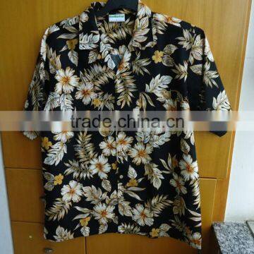 Men's printed cheap Hawaiian short sleeve shirt N 13