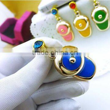 Hot Selling Baseball Hat Shape Phone Dustplug Wholesale Metal Pendant Charm Phone Accessories photo-4