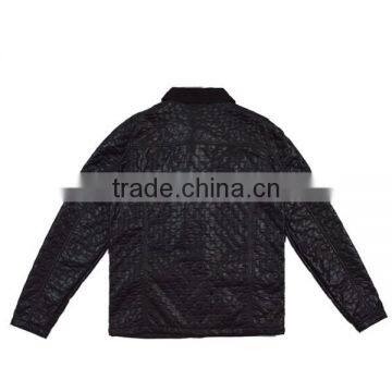 Chinese Style Black Men's Leather Jacket photo-3