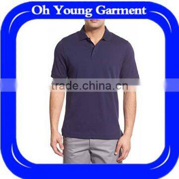 Oem factory cheap wholesale blank t shirt design for men polo shirt brand online shopping cotton pique golf polo shirt for man