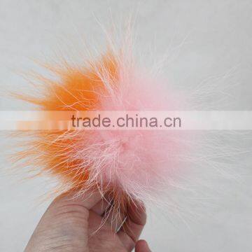 Myfur Fashion Style Raccoon Fur Ball Wholesale High Quality Fur Poms for Beanie Hat photo-4