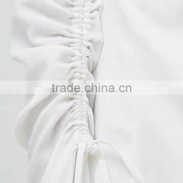 2017 Sexy Off-shoulder Short Dress, Women Long Sleeve Dress photo-6