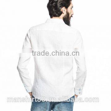 2016 Fashion Men's 100% Hemp Shirt photo-2
