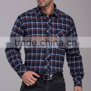 Bulk Wholesale Plaid Flannel Shirt European & America Style With Competitive Price photo-4