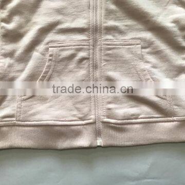 Infant & Toddlers Clothing Pink 100% Cotton French Terry Baby Girls Coat photo-4